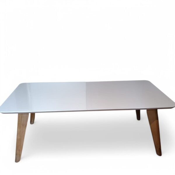 mesa centro blanca